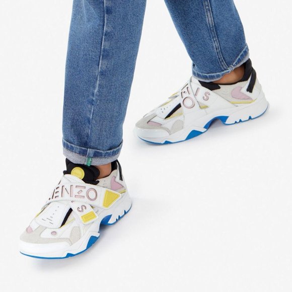 Kenzo Shoes - Kenzo $525 Women Sonic Velcro Sneakers